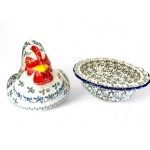 D43 Bunzlau Kip - Dekschaal 1821X Kip - dekschalen